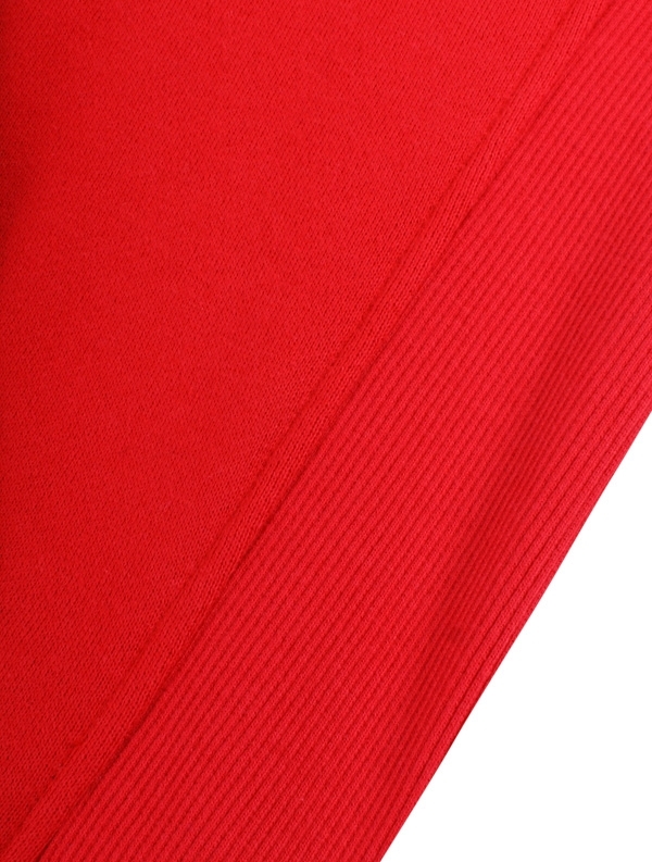 picture of elite fleece hoody - red