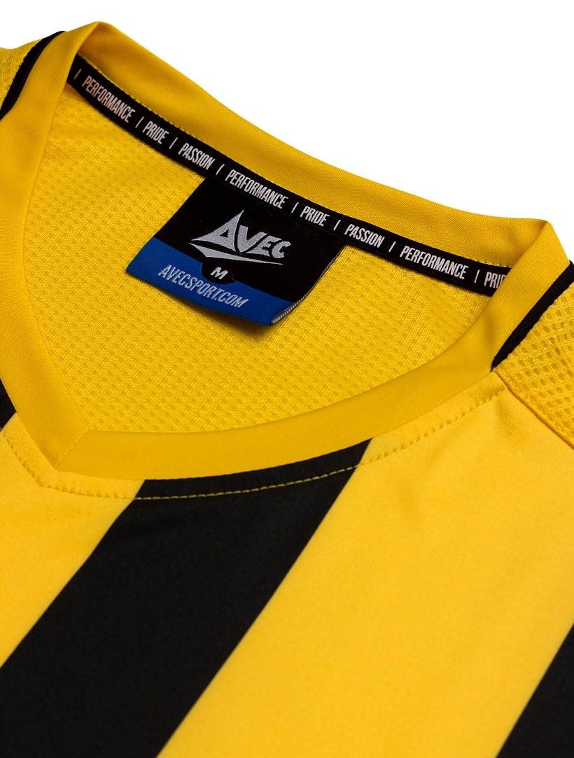 picture of fusion stripe jersey - yellow/black