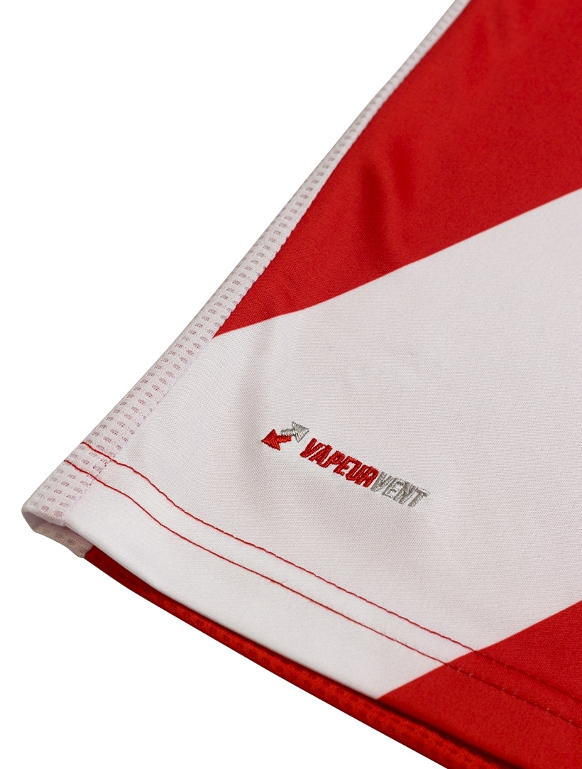 picture of fusion sash jersey - red/white