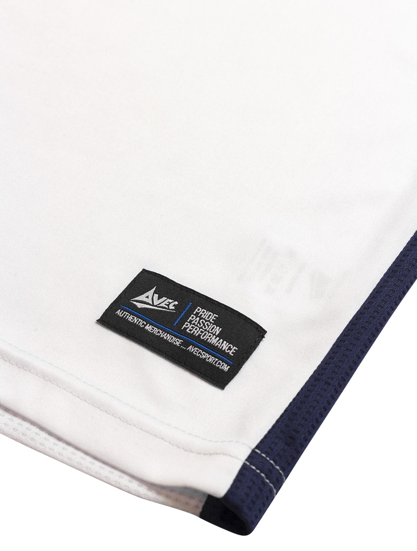 picture of s/s fusion sash jersey - white/navy