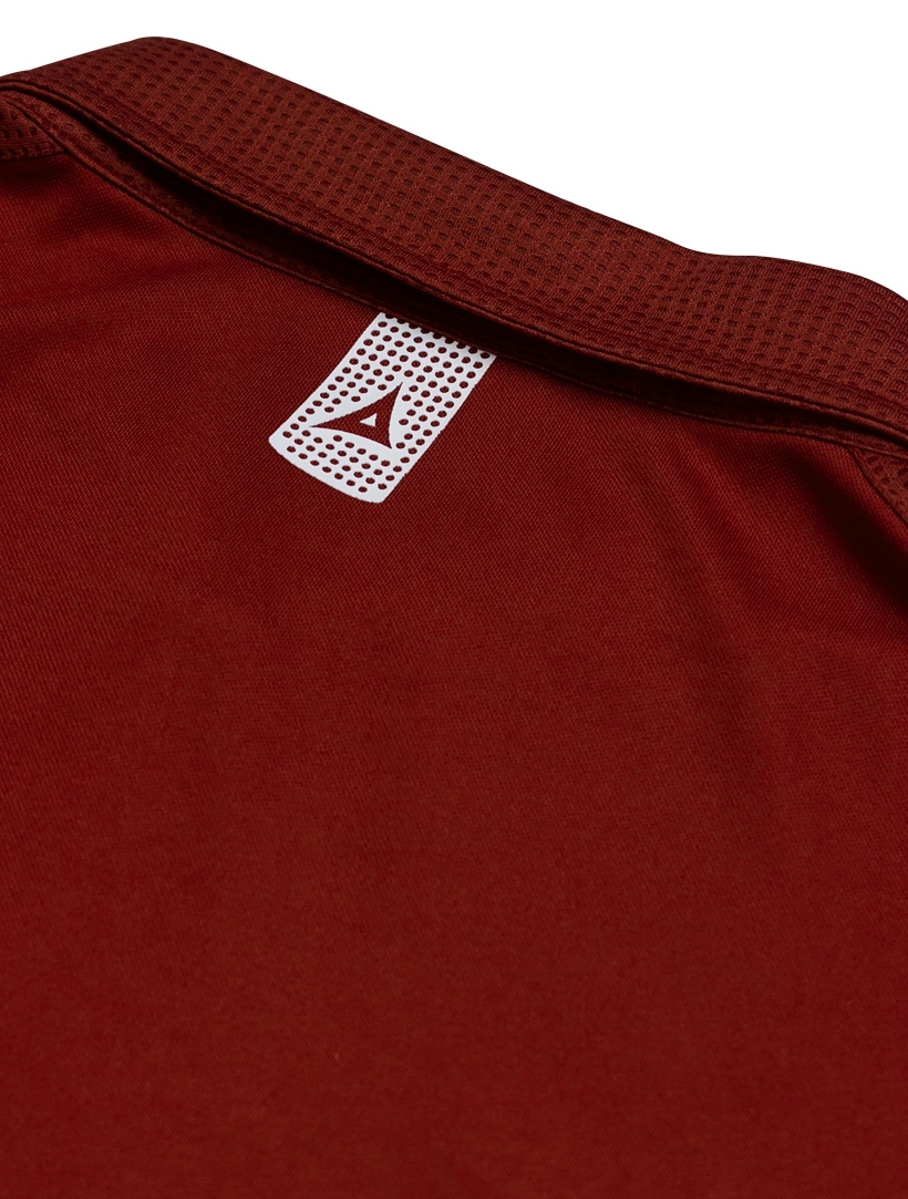 picture of fusion technical polo - claret
