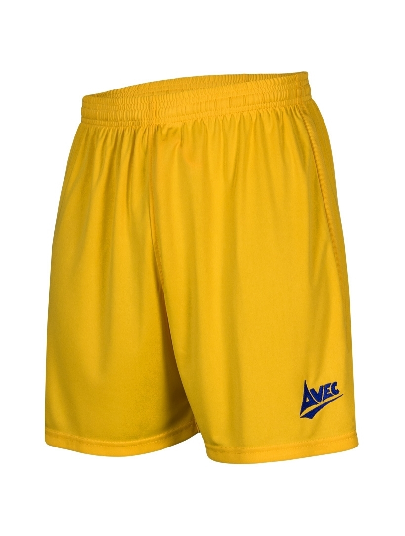 Classic Yellow Football Shorts | Football Team Kits & Shorts | Avec Sport