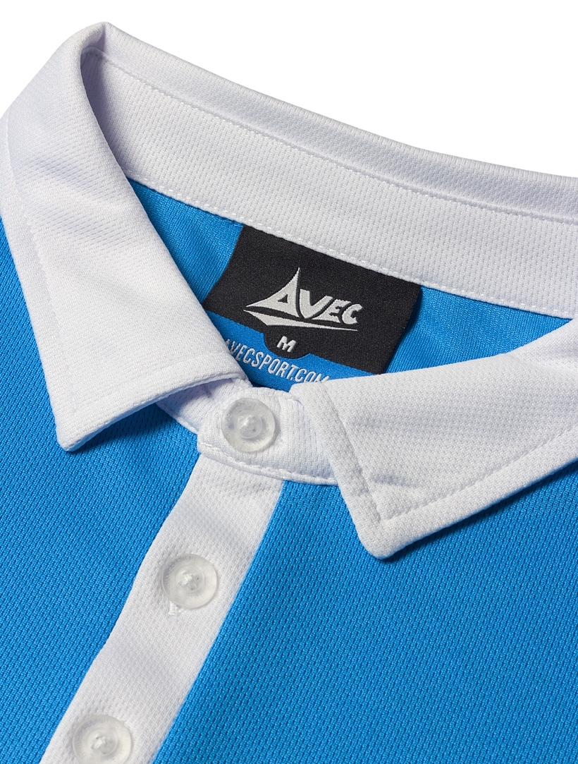 picture of elite technical polo - sky