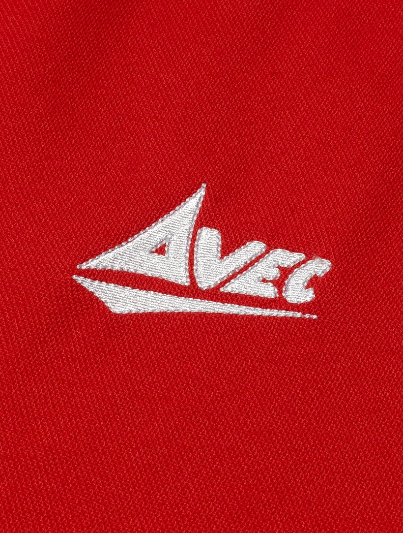 picture of elite pique polo - red