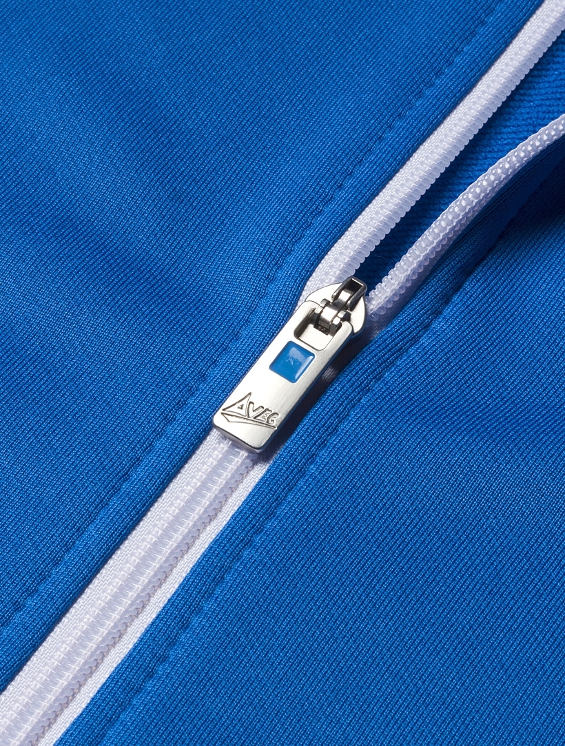 picture of elite 1/2 zip poly jkt - royal