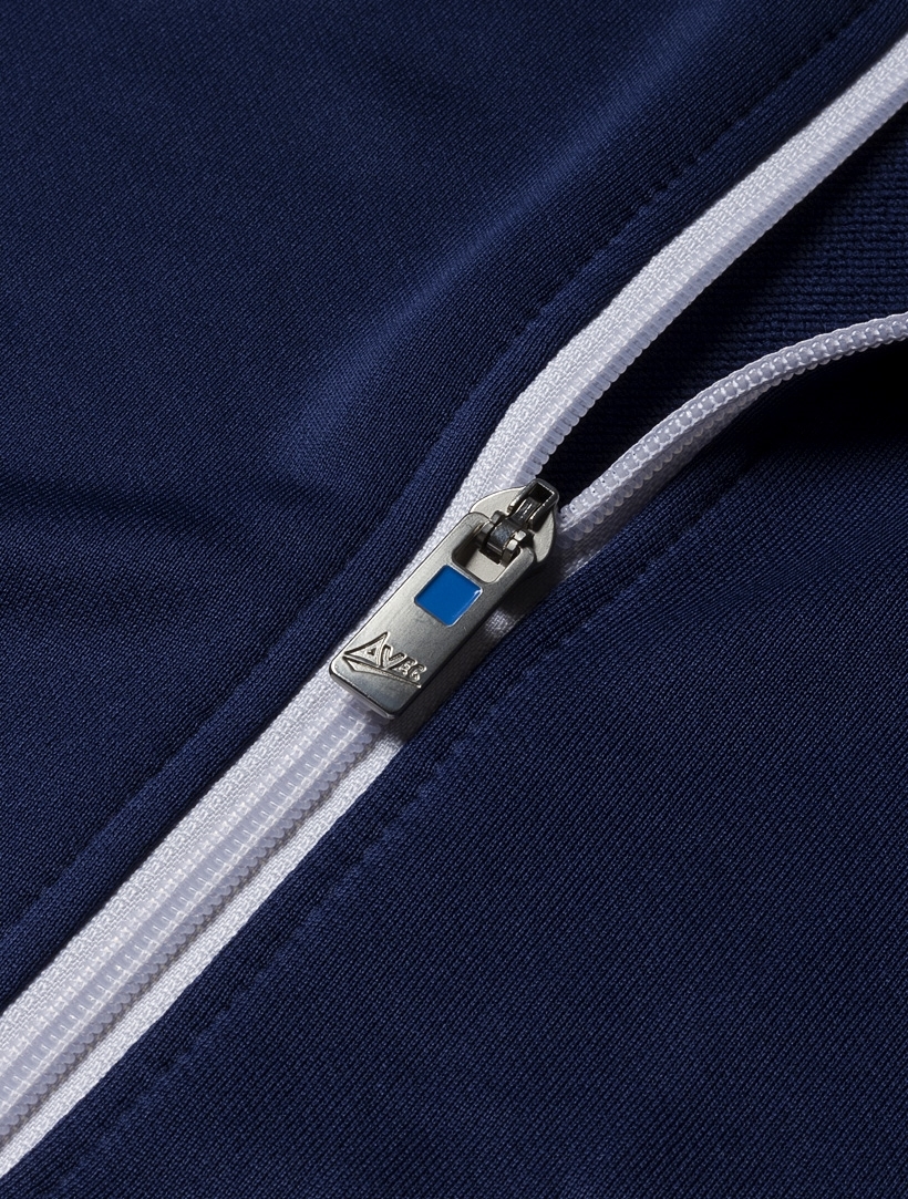 picture of elite poly track jkt- navy