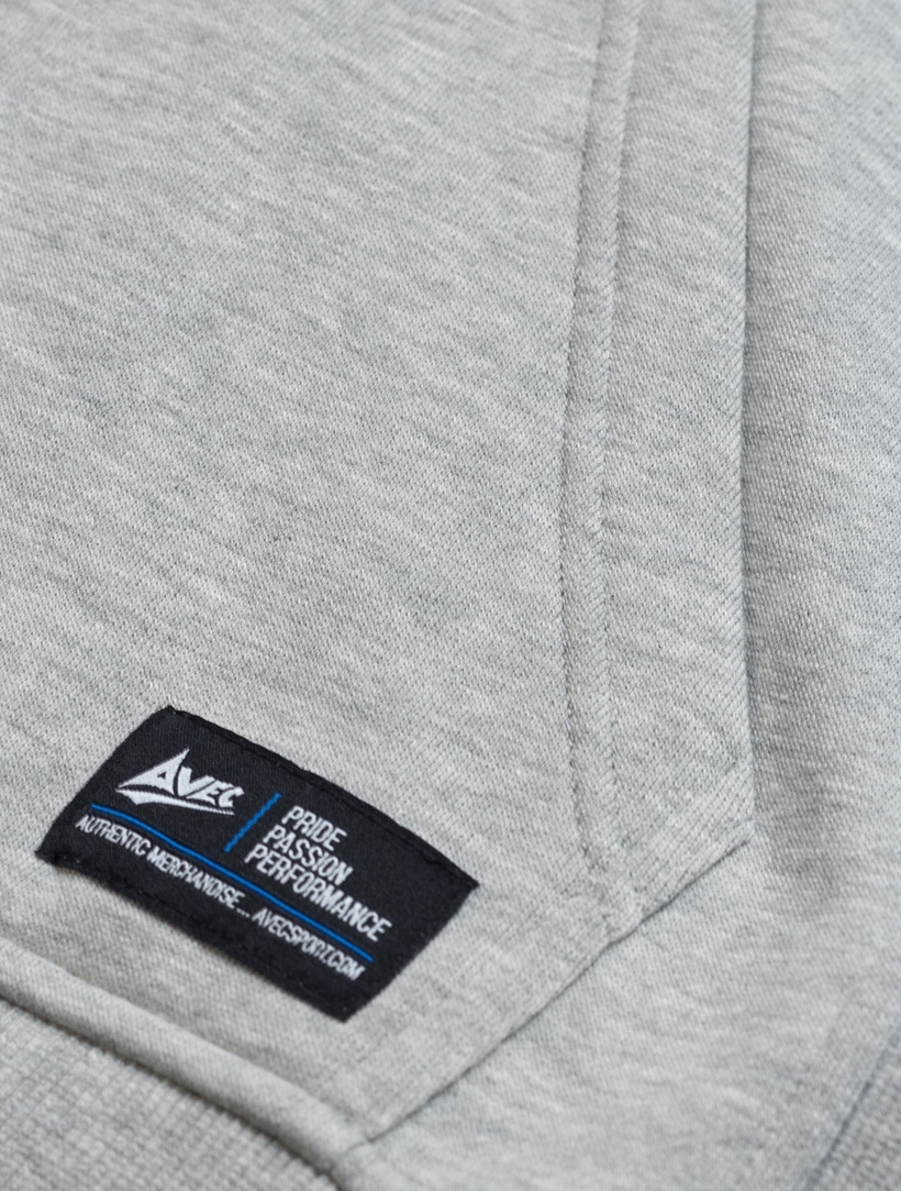 picture of fusion classic hoodie - grey marl