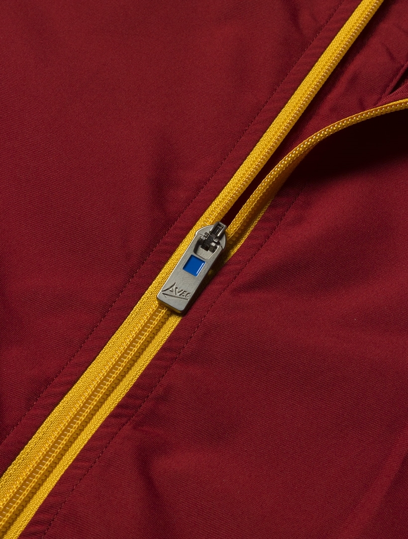 picture of elite track jacket - claret