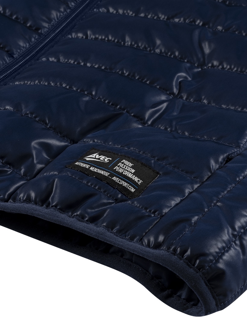 picture of elite + hooded fashion jacket - navy