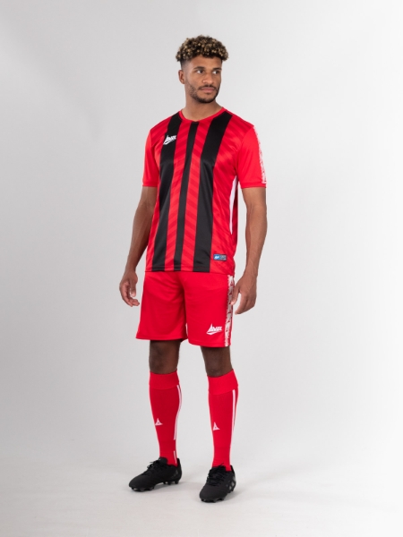 Picture of TEAM ID PRO STRIPE JERSEY - RED/BLACK
