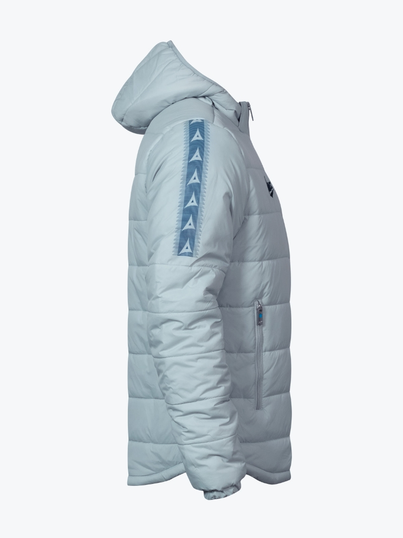 Evolve Grey Padded Football Jacket Avec Sport