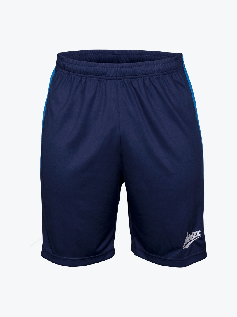 Retro Football Shorts | Retro Navy Football Shorts | Avec Sport