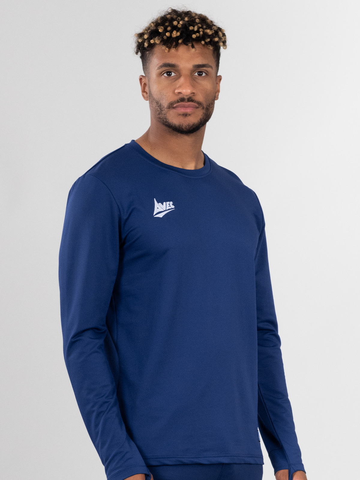 picture of focus tech sweat - navy
