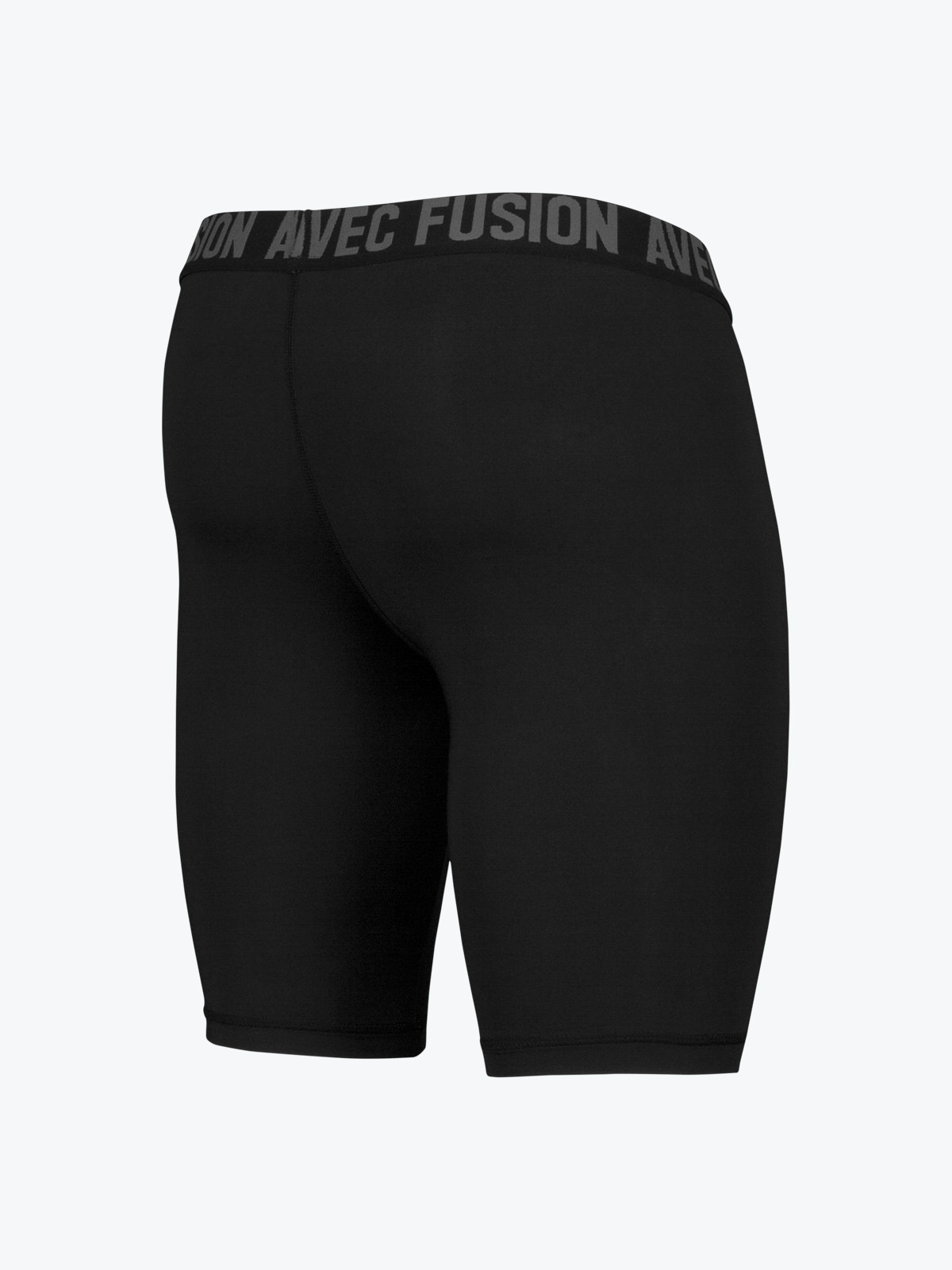 picture of fusion body fit short - black