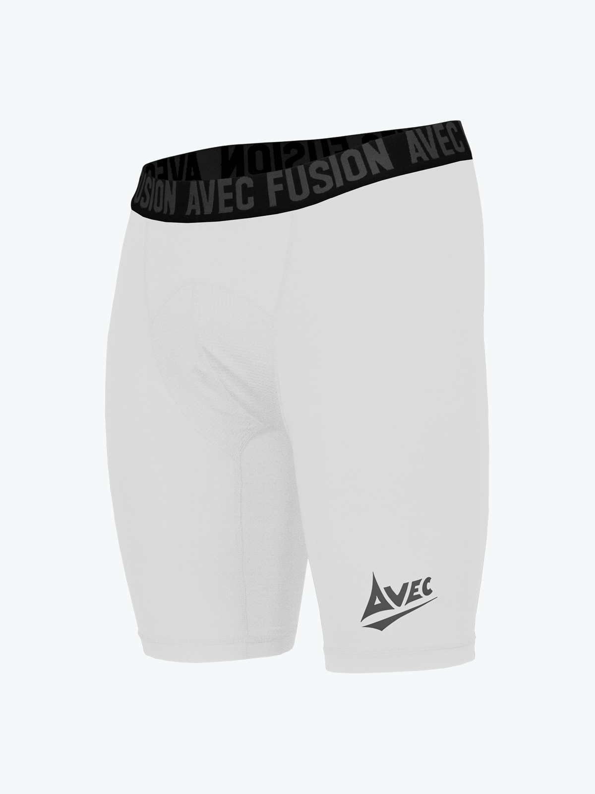 picture of fusion body fit short - white
