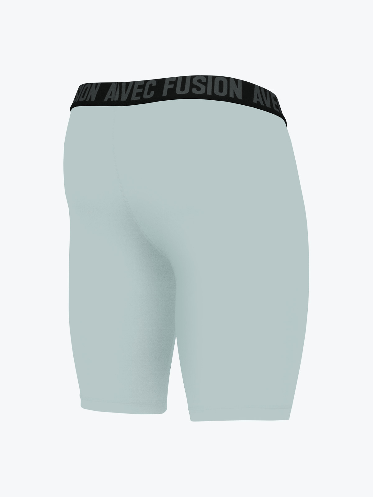 picture of fusion body fit short - grey