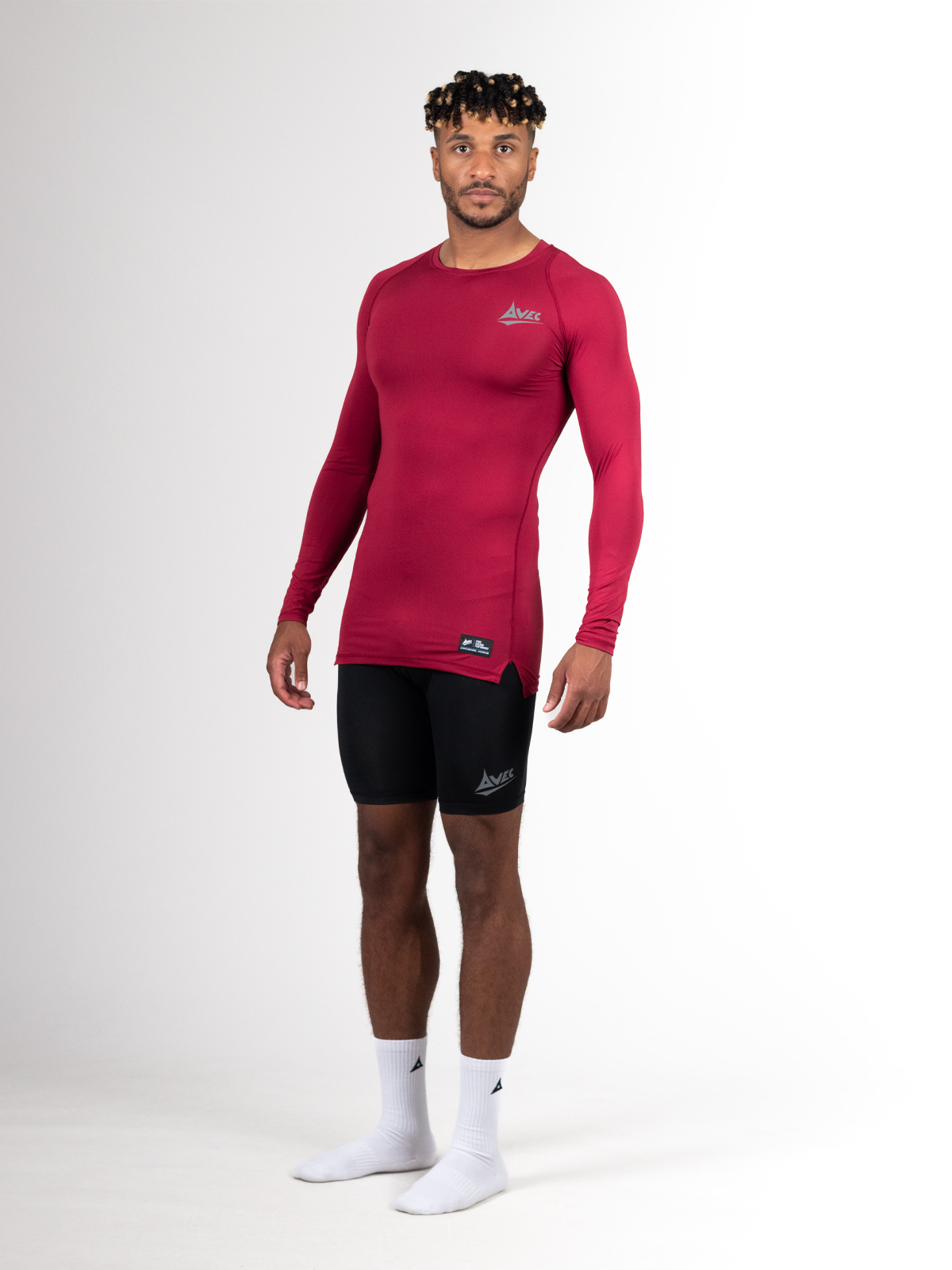 picture of bodyfit jersey - claret