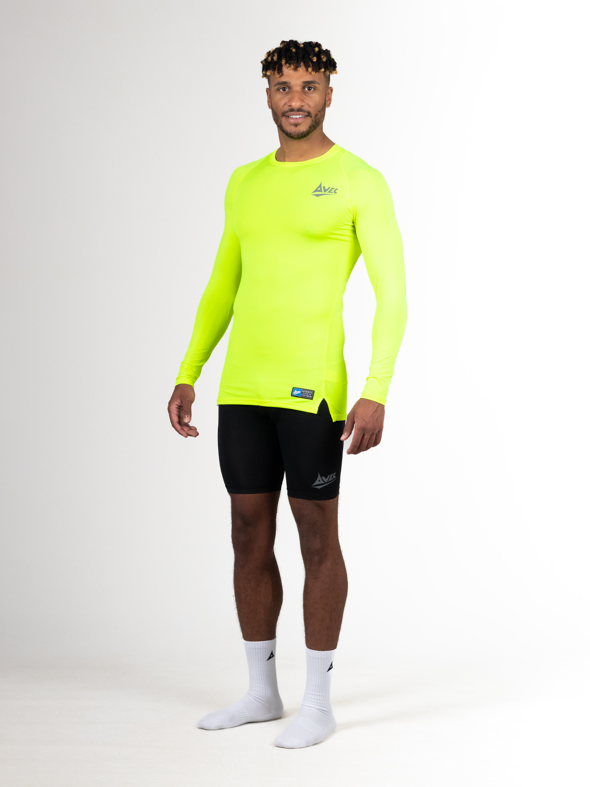 picture of fusion body fit jersey - neon yellow