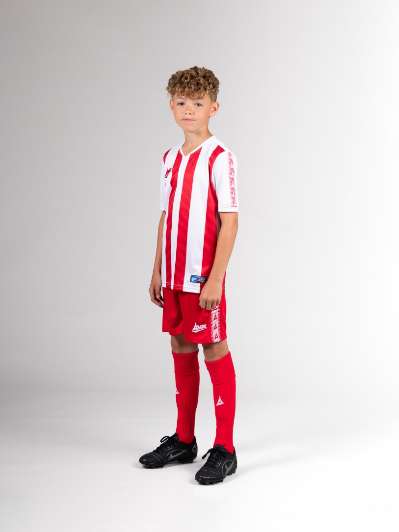 Pro Stripe Jersey Red And White Striped Jersey Avec Sport