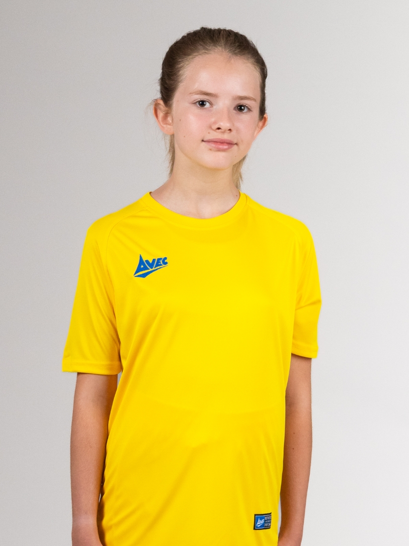 Yellow Jersey Yellow Sports Jerseys Avec Sport