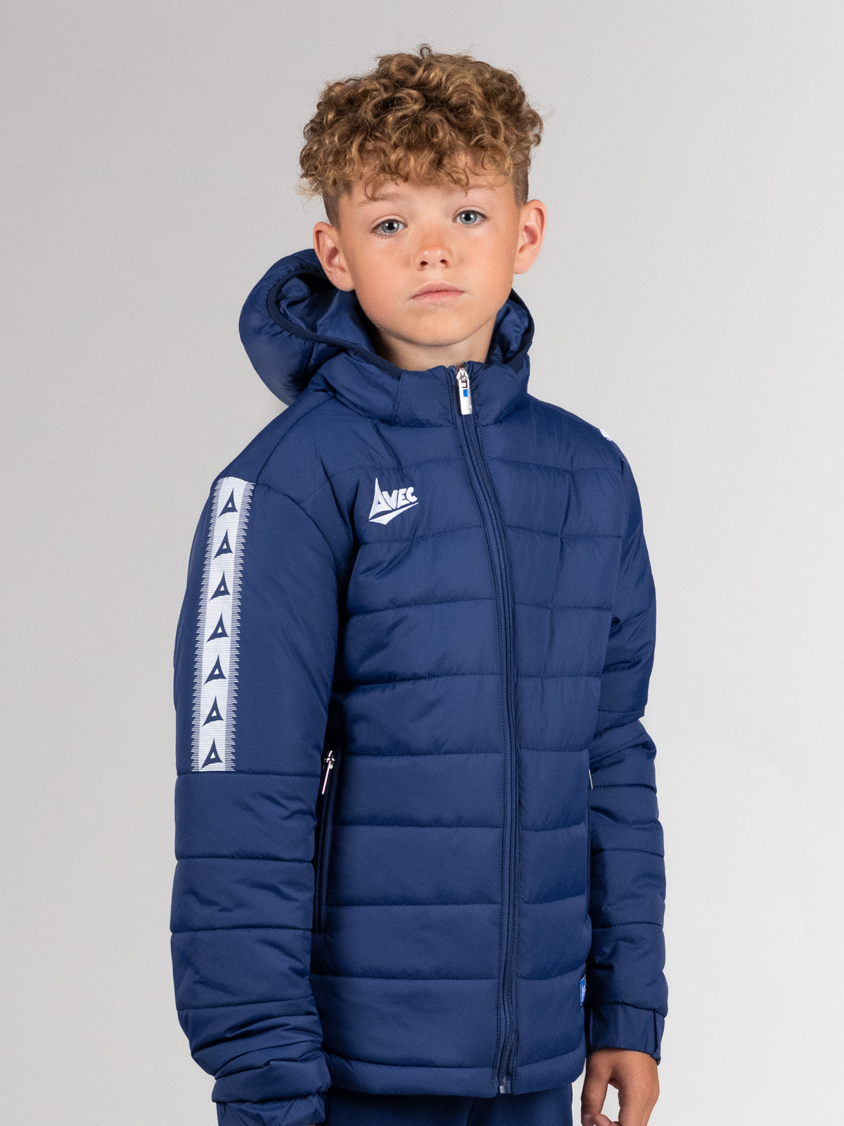picture of evolve padded jacket - navy