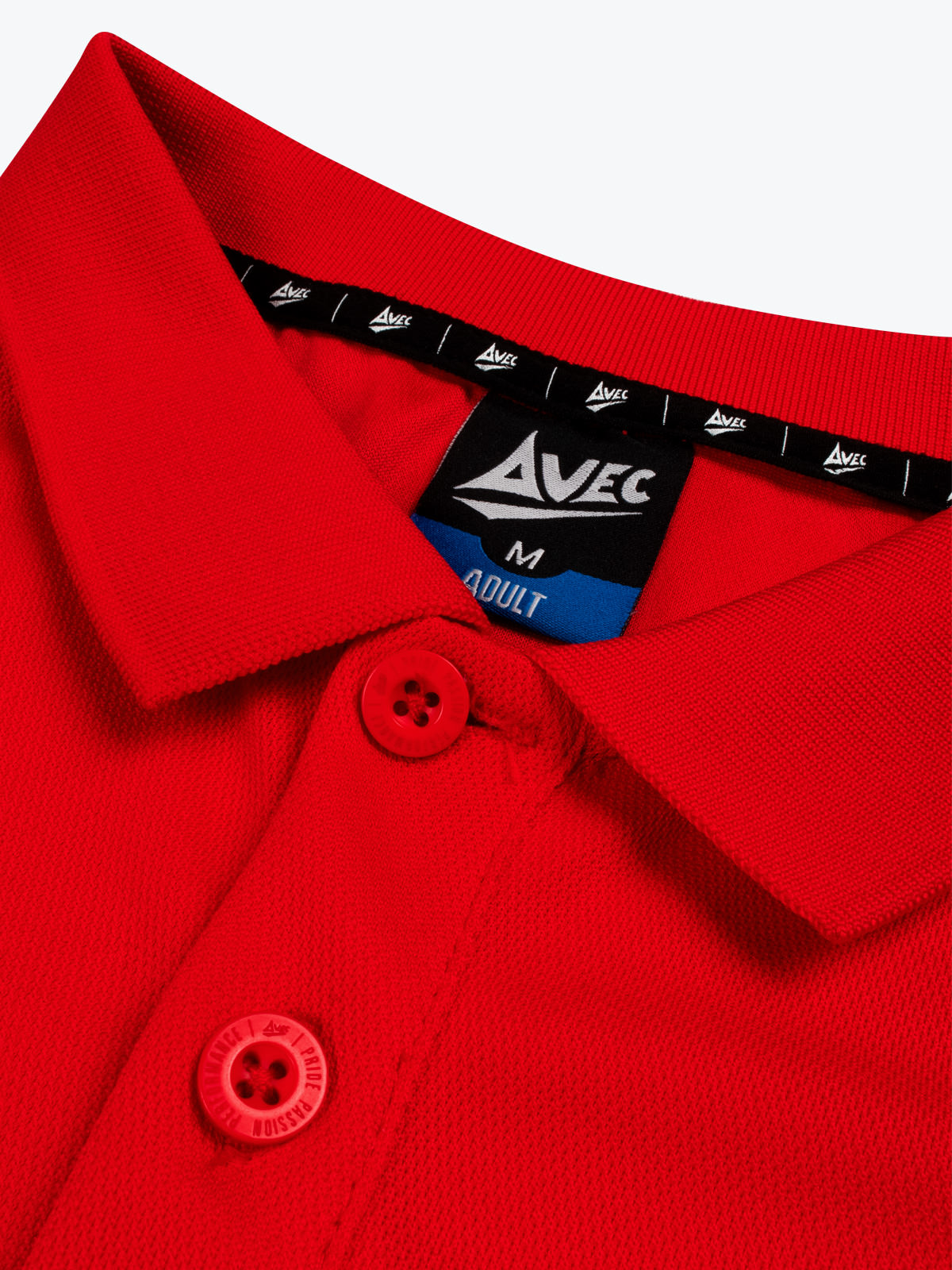 picture of evolve tech polo - red