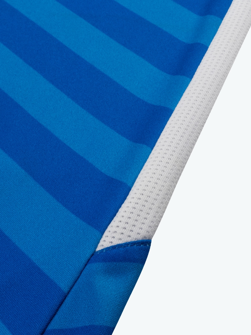 Blue & White Stripe Jersey Team Jerseys Avec Sport