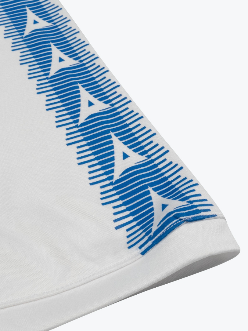 Blue & White Stripe Jersey Team Jerseys Avec Sport