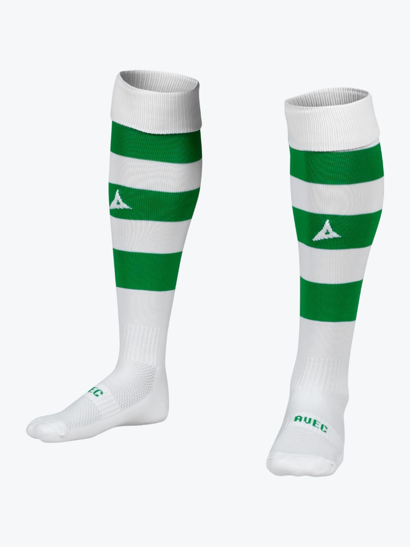 Picture of PRO HOOP SOCK - GREEN/WHITE