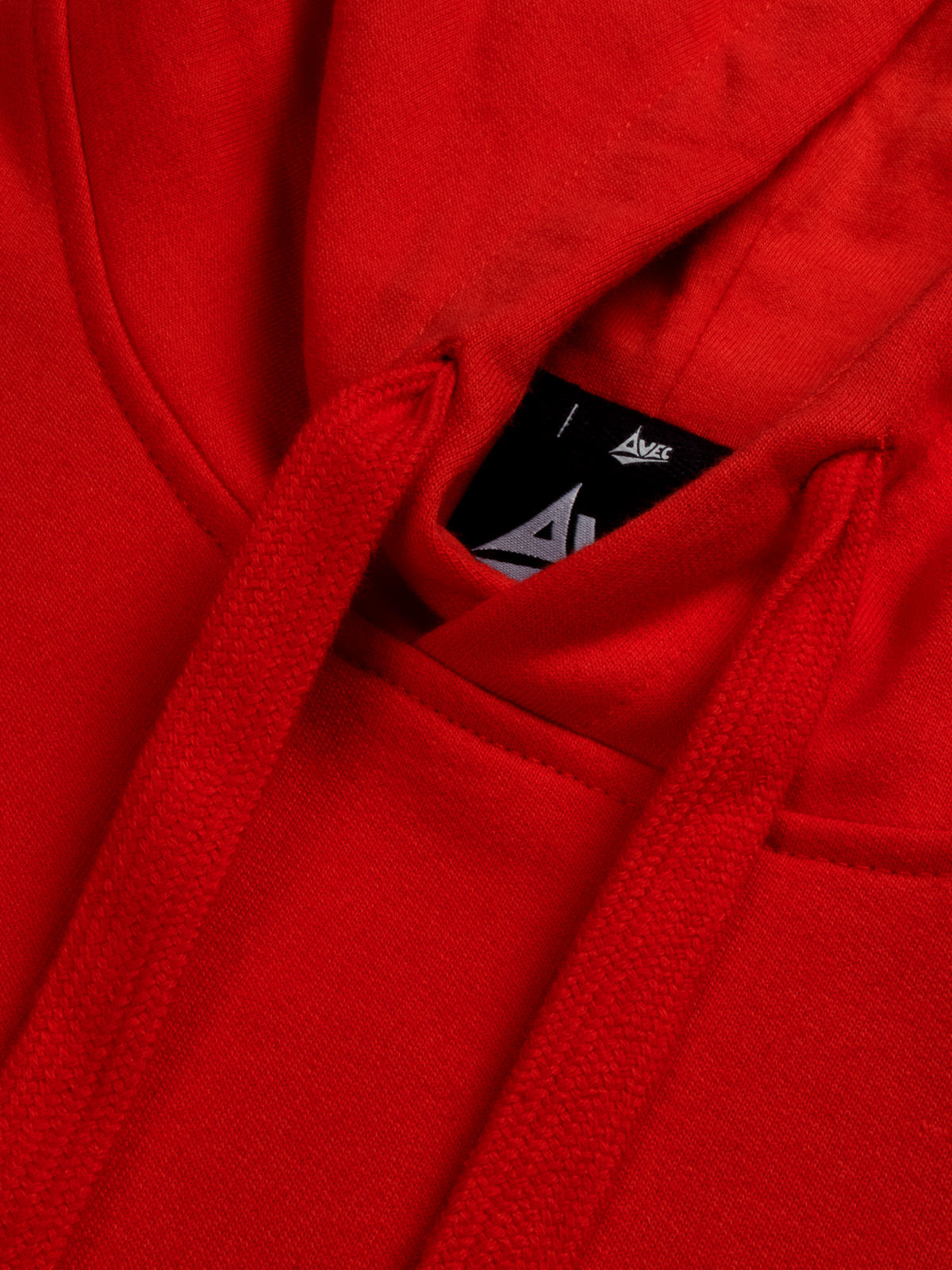 picture of evolve oth fleece hoodie - red