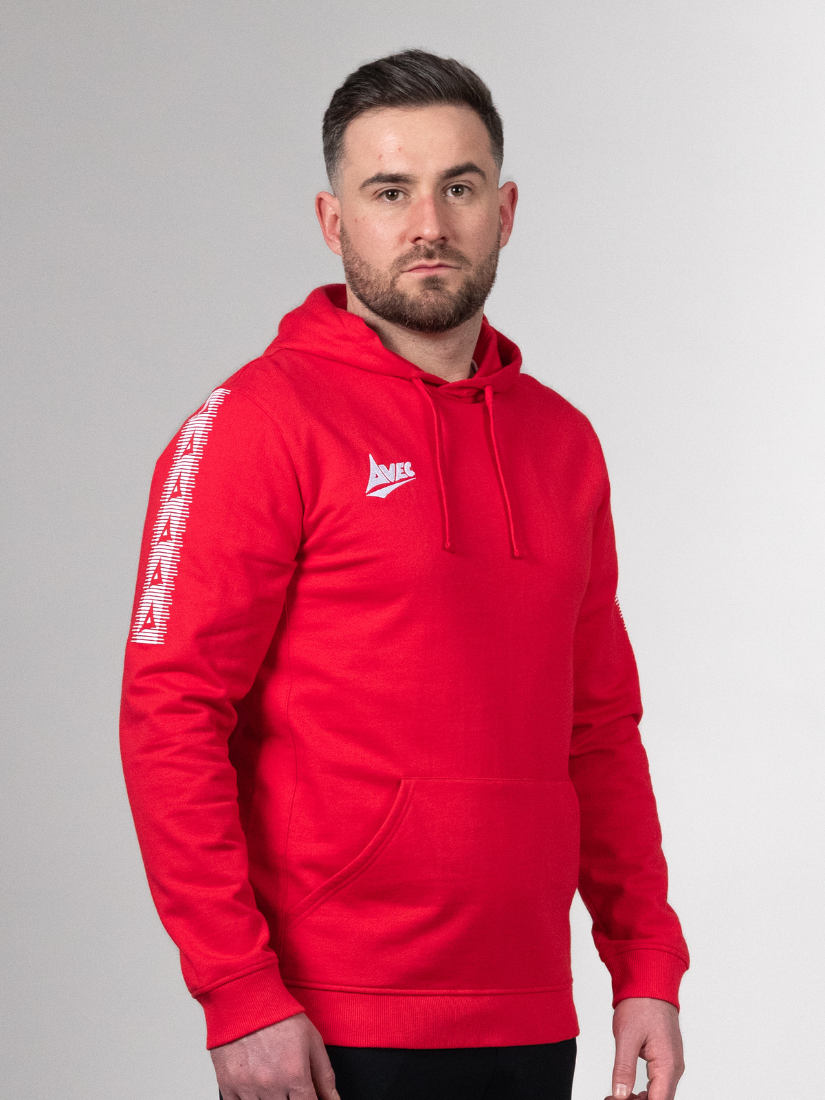 picture of evolve oth fleece hoodie - red