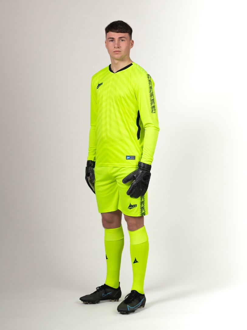 Team ID Pro Neon Yellow Goalkeeper Jersey | Avec Sport
