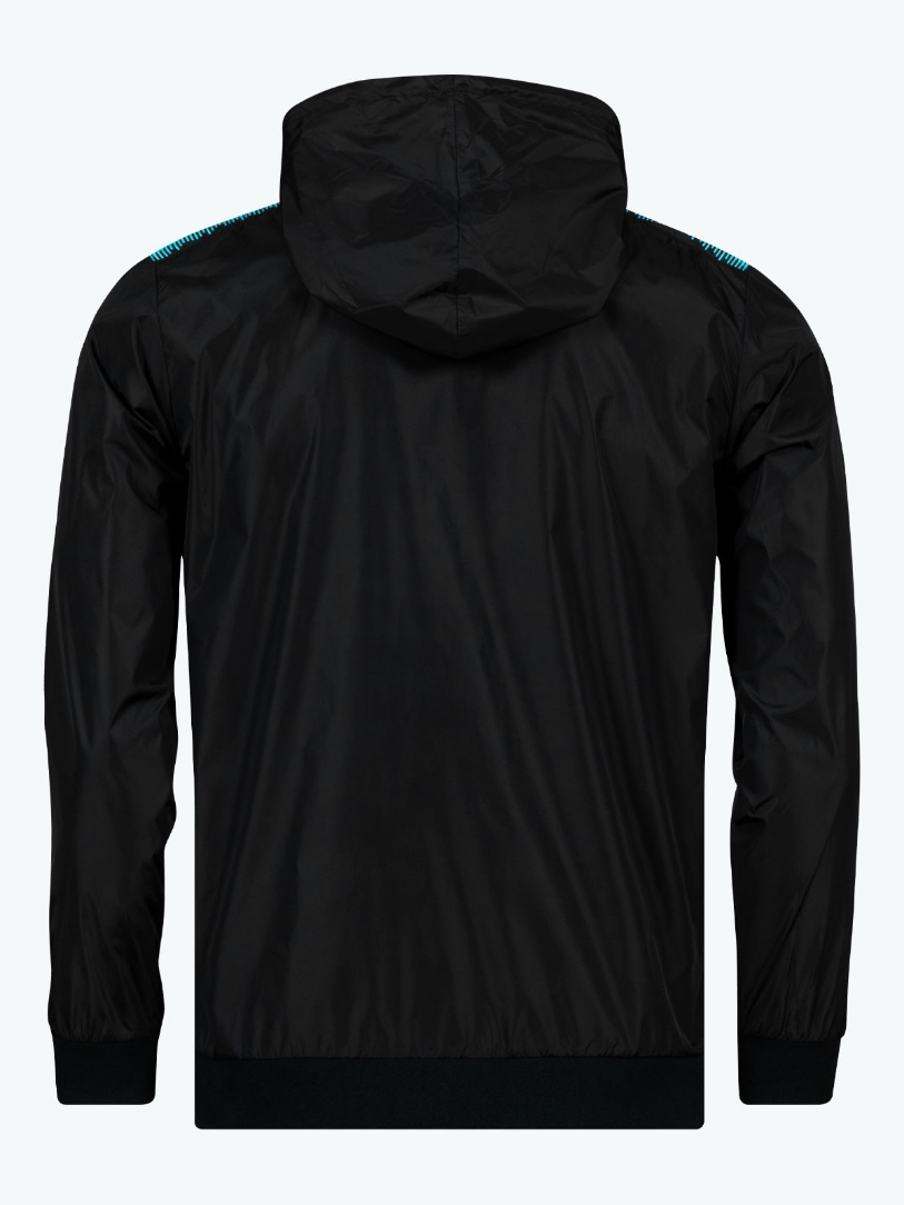 Enigma Black Rain Jacket Black Training Jacket Avec Sport
