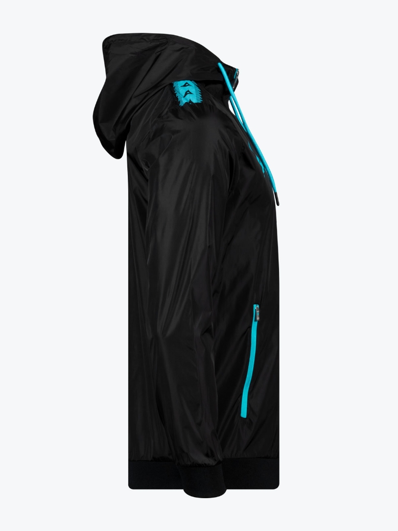 Enigma Black Rain Jacket Black Training Jacket Avec Sport