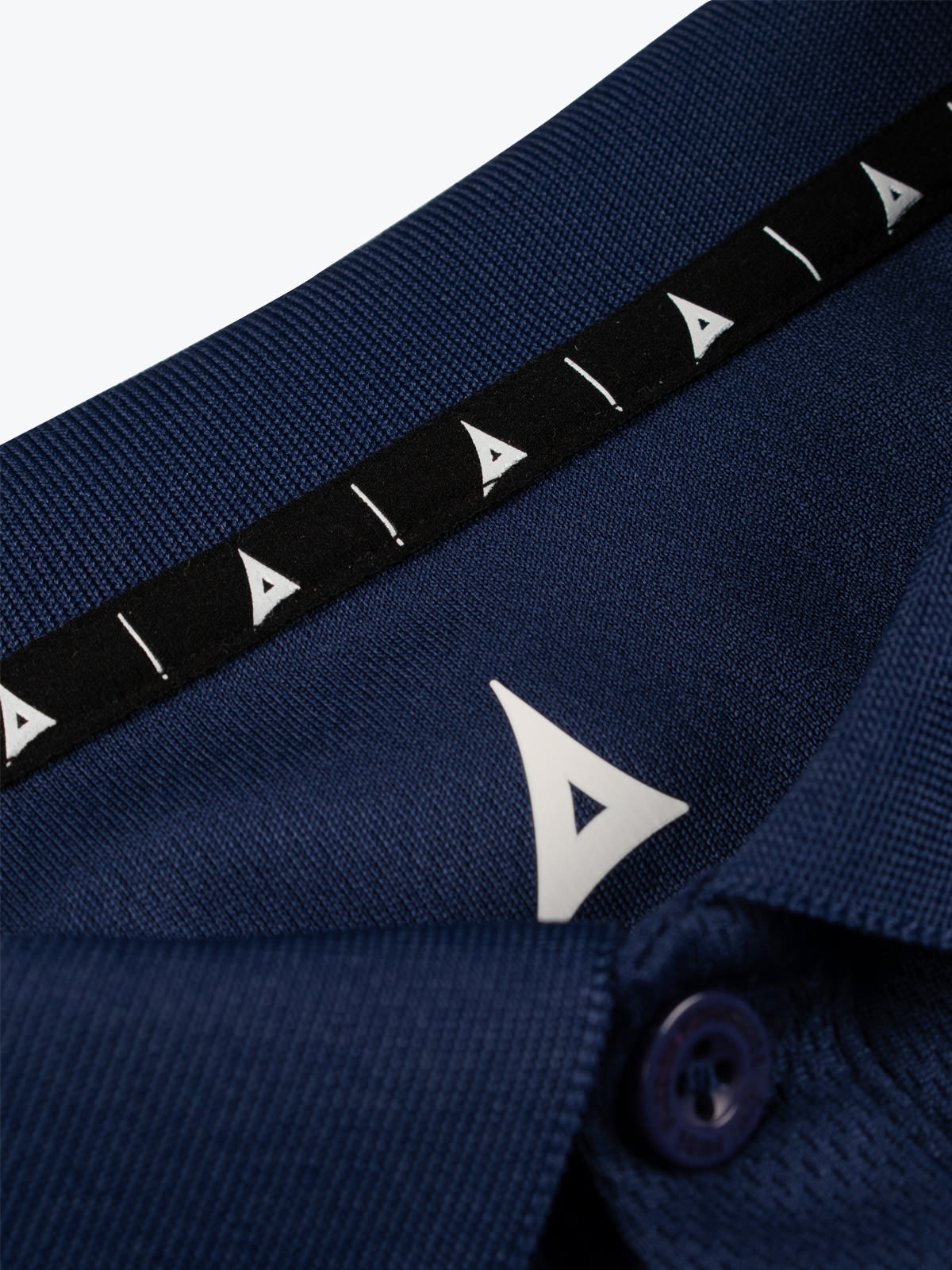 picture of focus 2 tech polo - navy