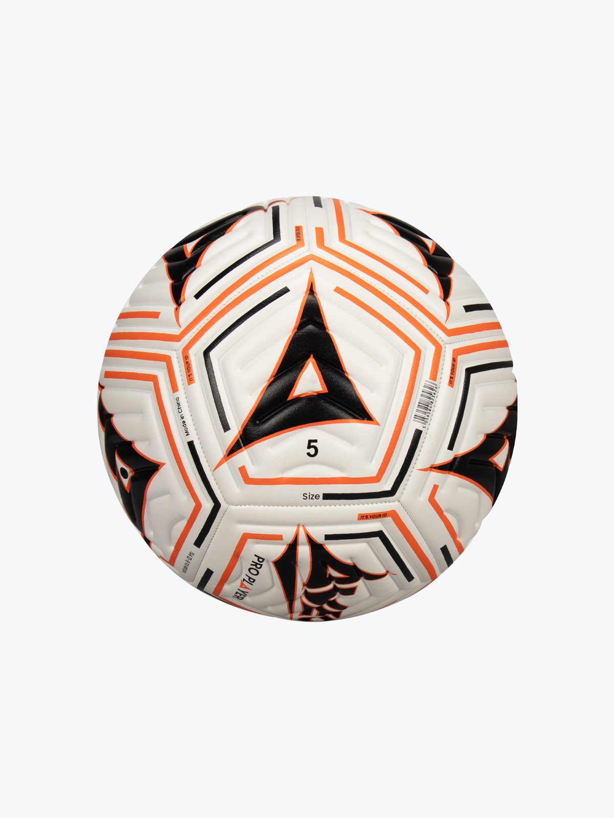 picture of pro player football - tangerine