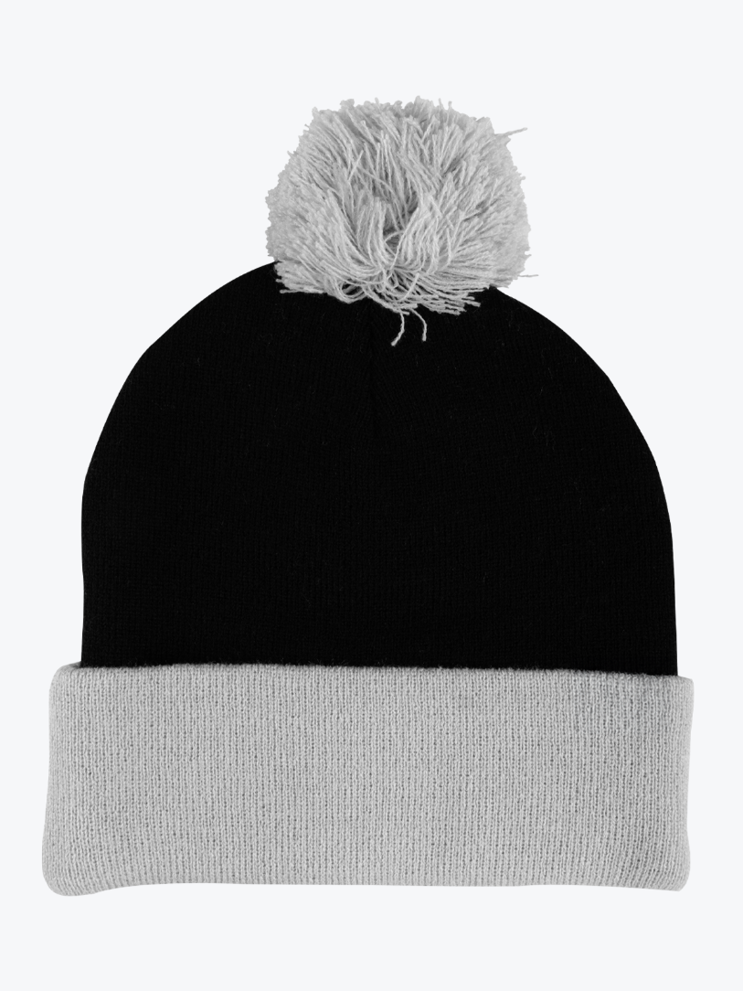 Grey Bobble Hat | Sports Training Accessories | Avec Sport