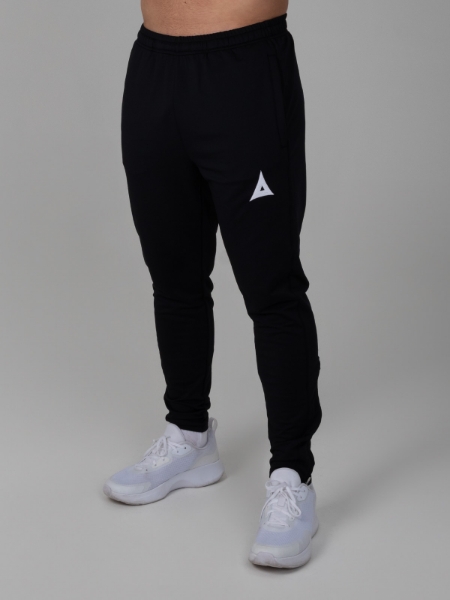 These are plain black joggers