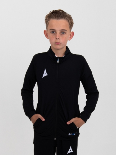 A junior black Tracksuit Jacket