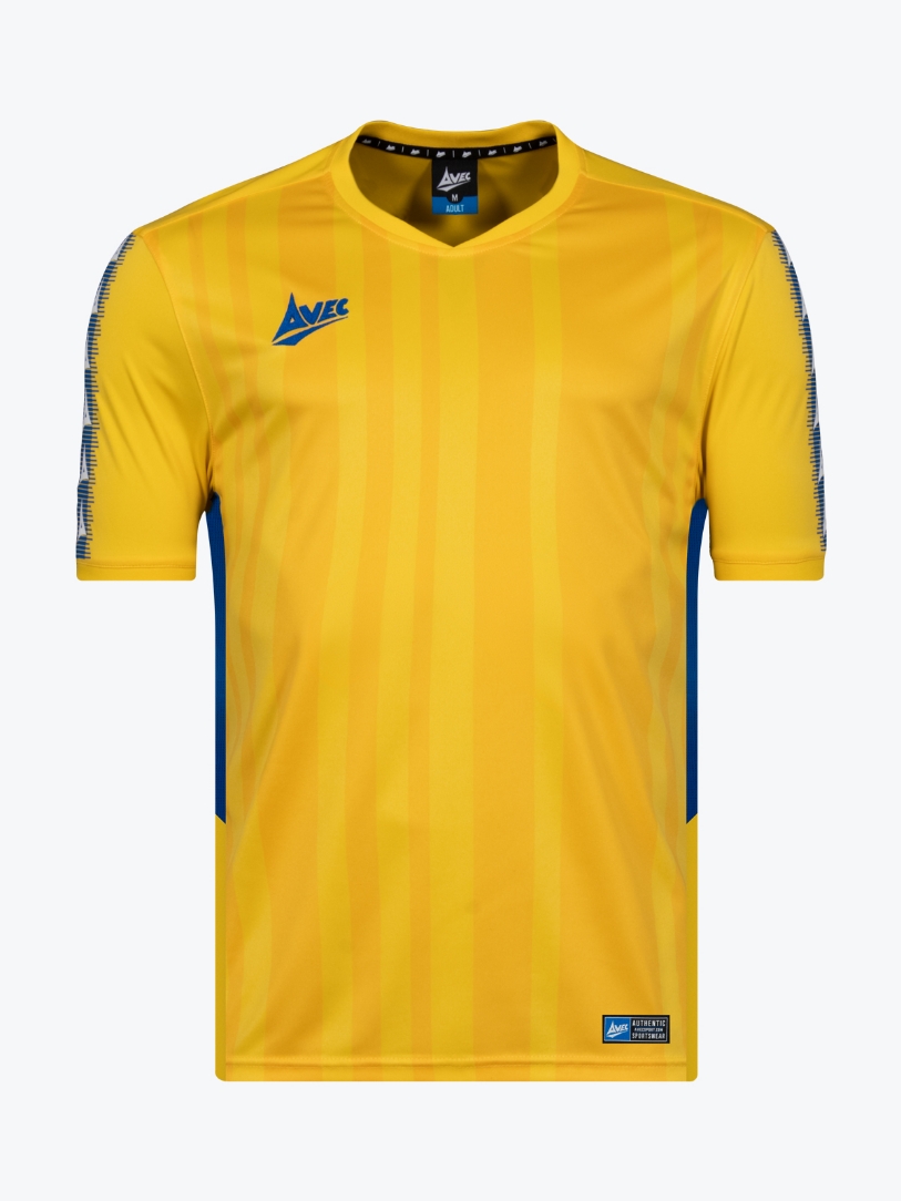 Evolve Yellow Football Jersey Yellow Jersey Avec Sport