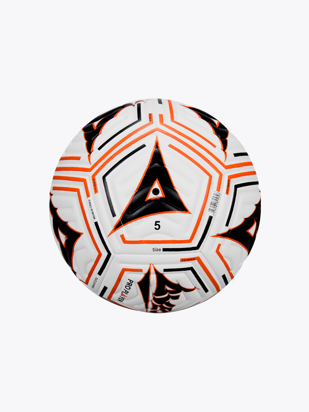 picture of pro player football - tangerine