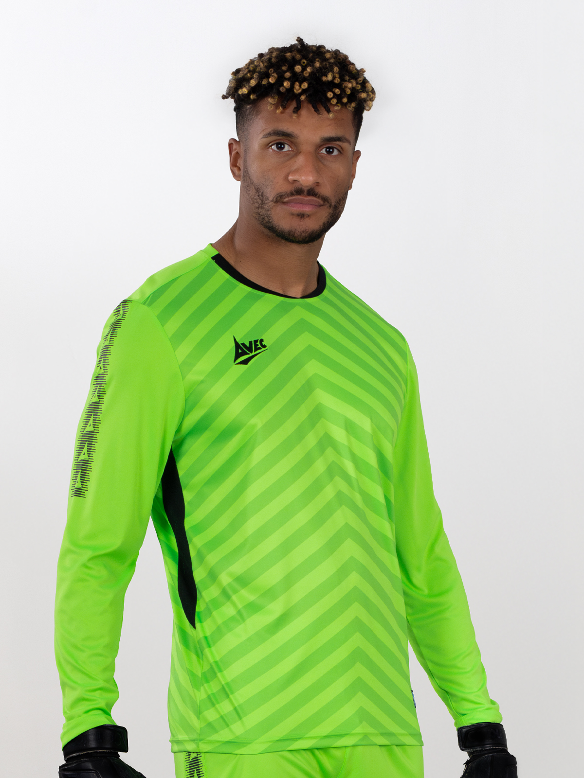 picture of l/s team id pro gk jersey - neon green