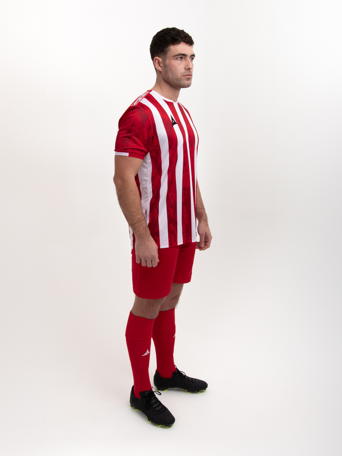 picture of pro intent stripe jersey - red/white