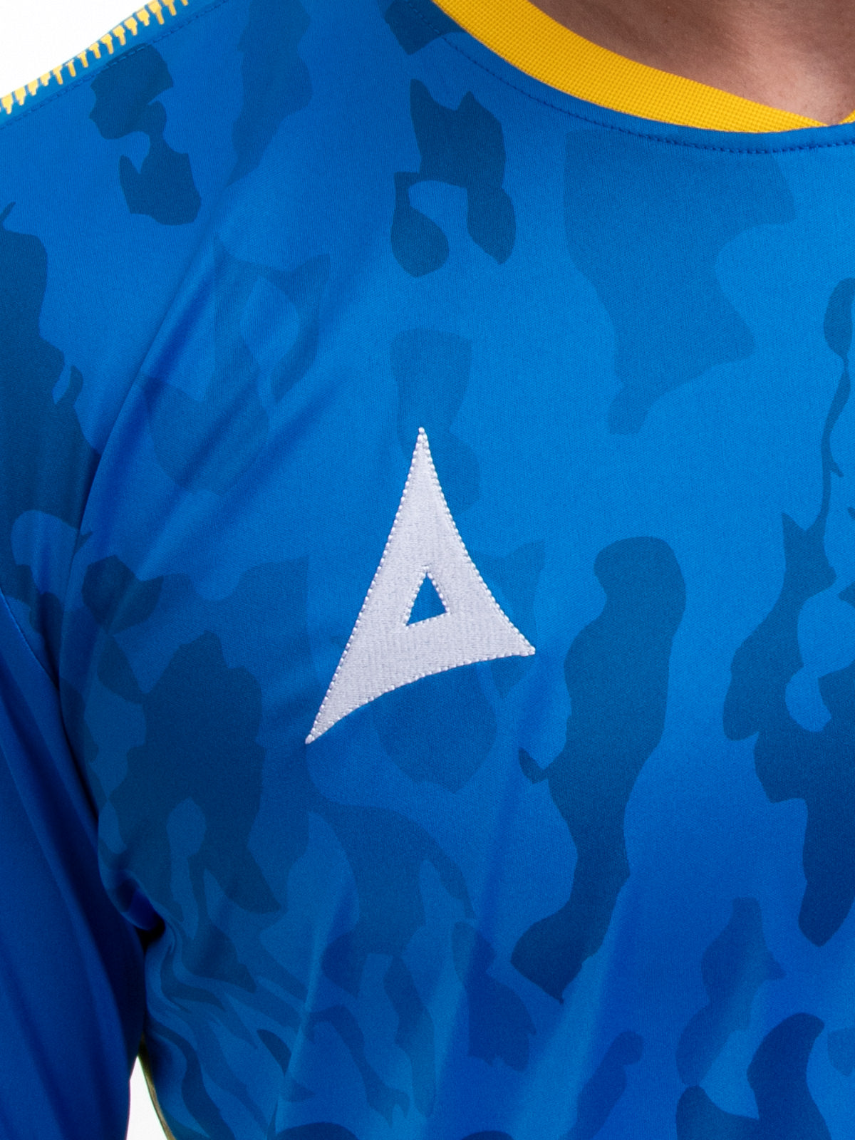 picture of pro intent jersey - royal/yellow