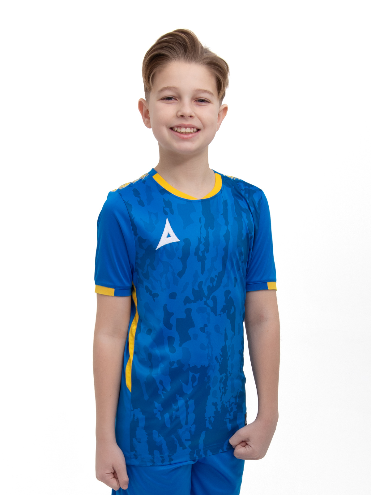 picture of pro intent jersey - royal/yellow