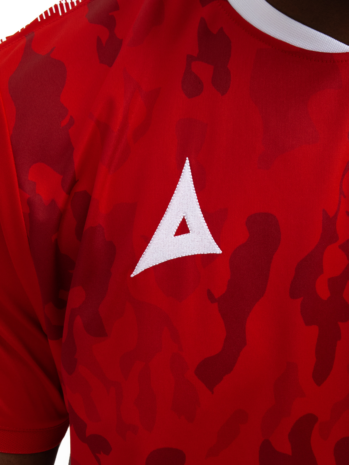 picture of pro intent jersey - red/white