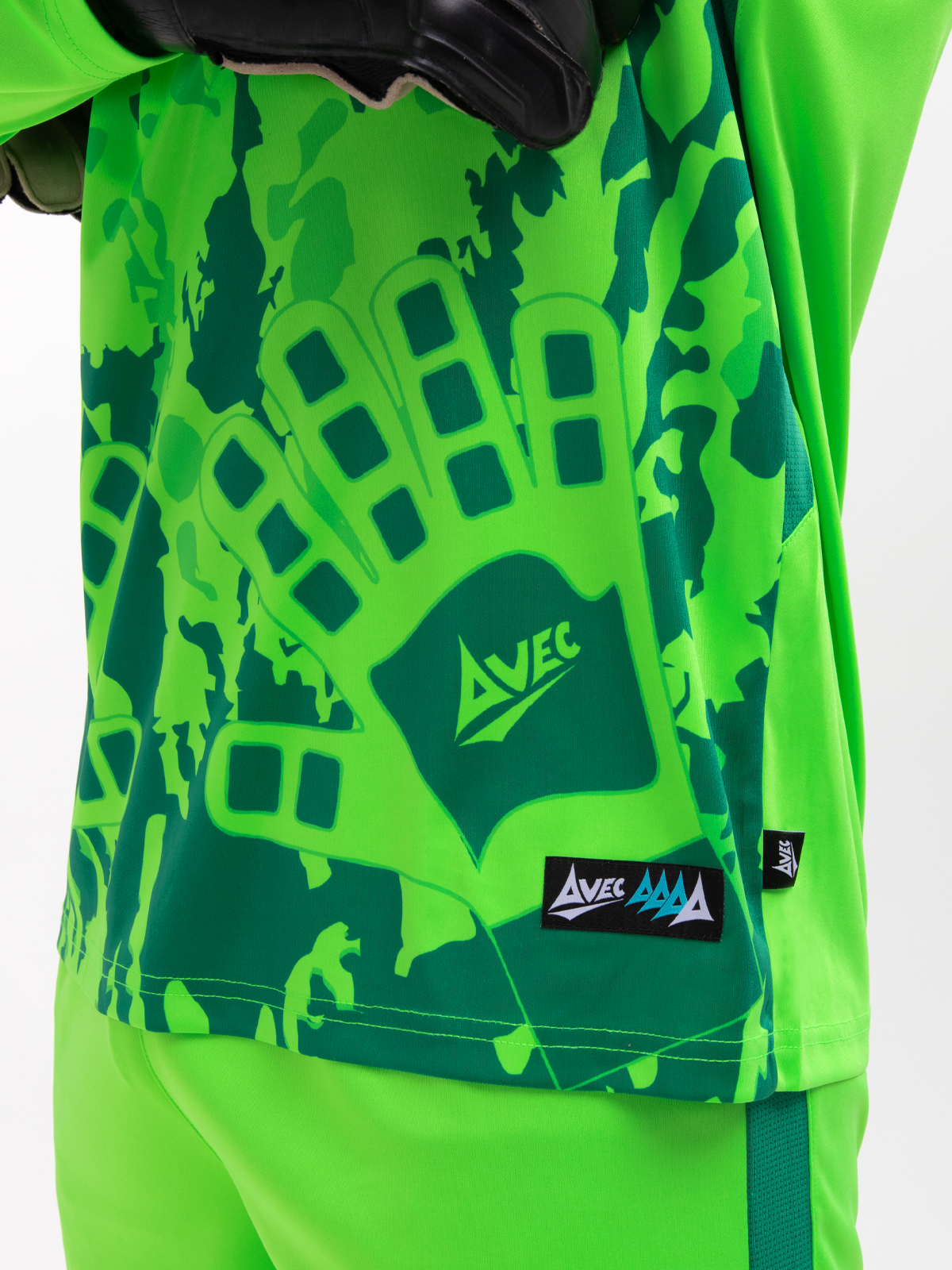 picture of pro intent gk jersey - neon green