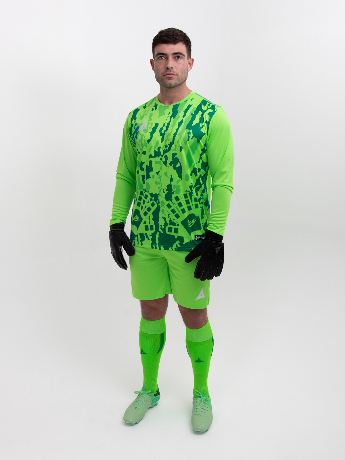 picture of pro intent gk jersey - neon green