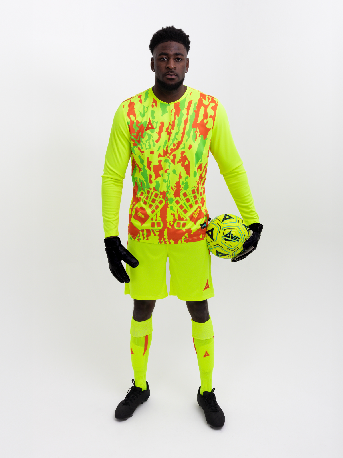 picture of pro intent gk jersey - neon yellow