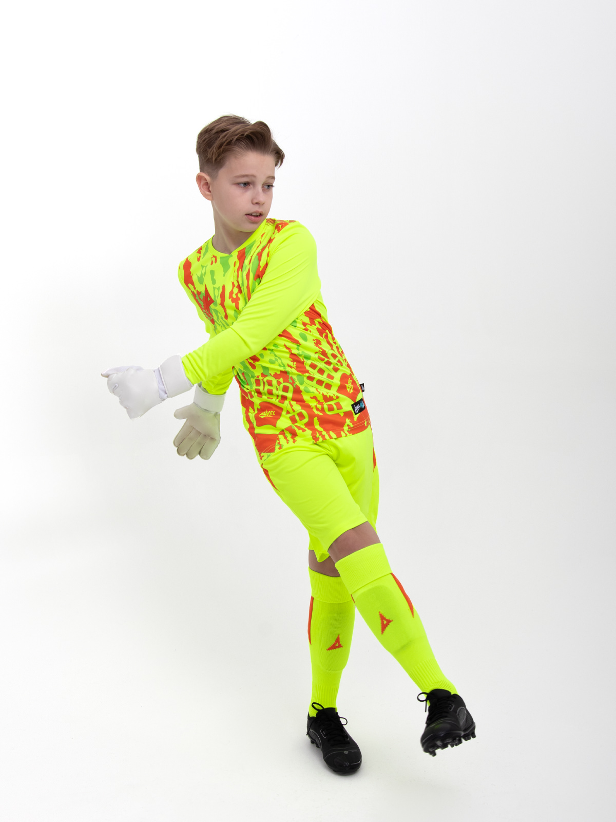 picture of pro intent gk jersey - neon yellow